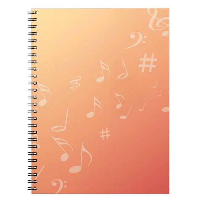 Pay-Musik Notizblock (Vorderseite)