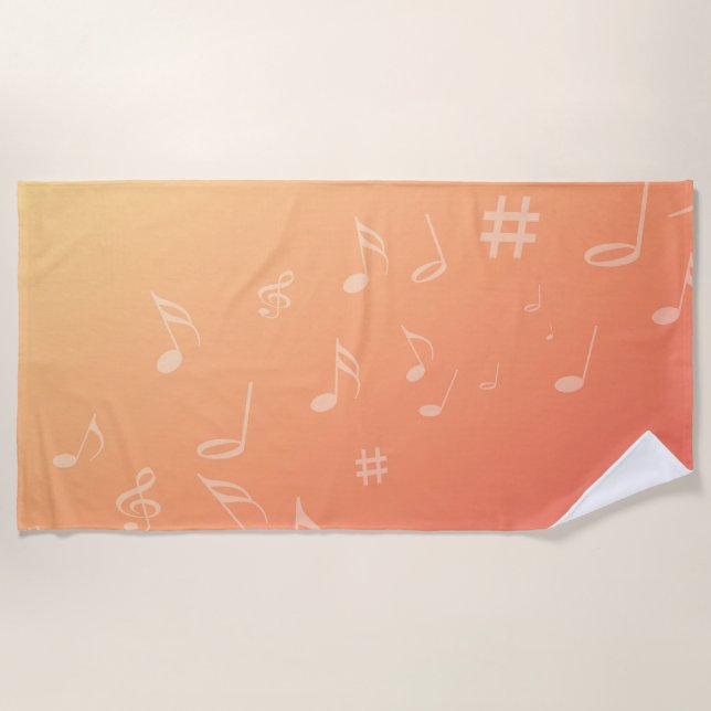 Pay-Musik Strandtuch (Vorderseite)
