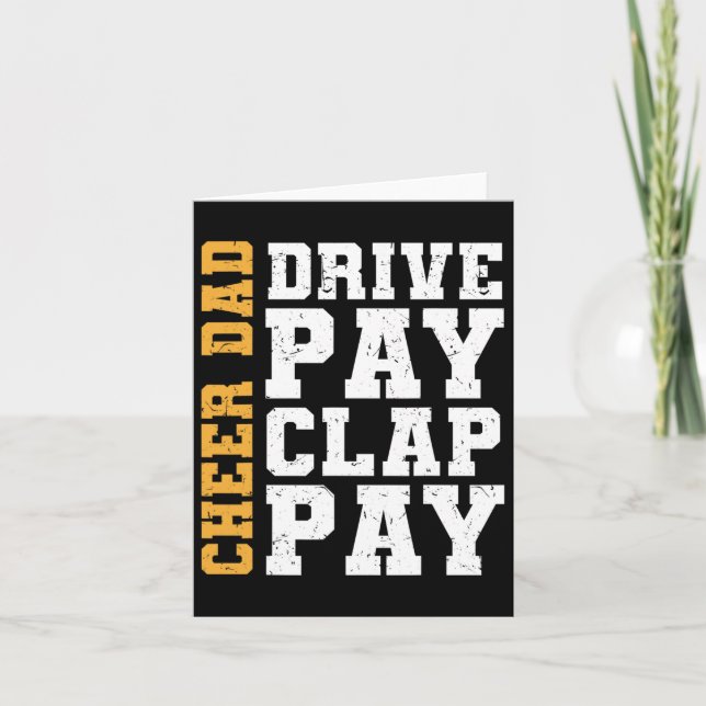 Pay-Pay-Pay-Pay-Pay für Vater-Laufwerke Karte (Vorderseite)