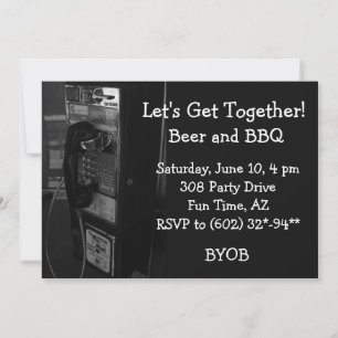 Pay Phone - Einladung