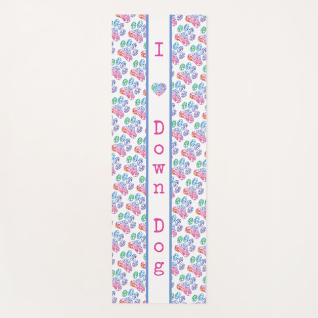 Pay Print Yoga Mat Yogamatte (Vorderseite)