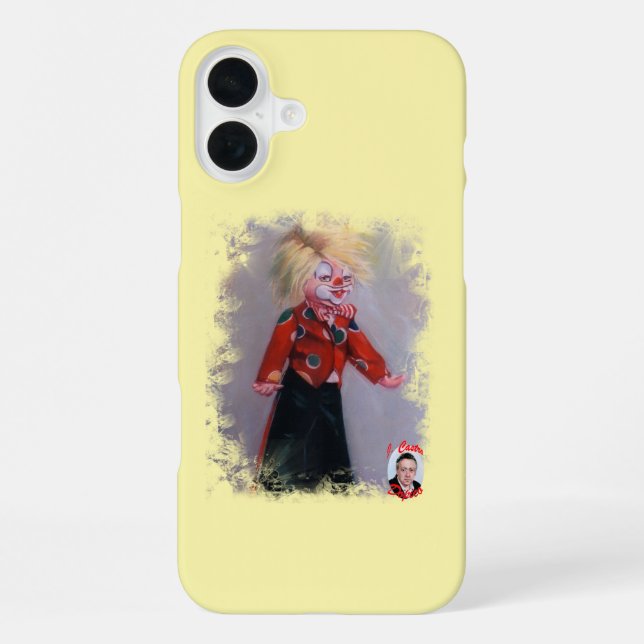 Payaso iPhone 16 Plus Hülle (Rückseite)