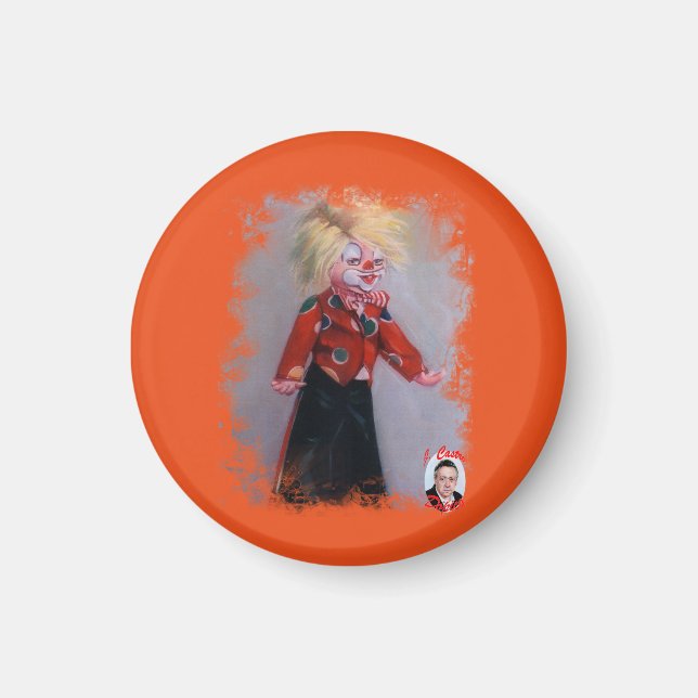 Payaso/Pallaso/Clown Magnet (Vorne)