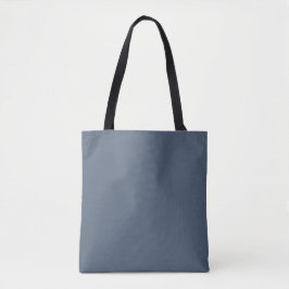 Payne's Grey Solid Schlicht Color Tasche