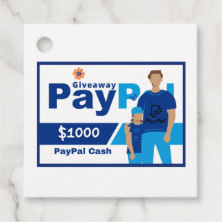 PayPal: 1000 $ Geschenkanhänger
