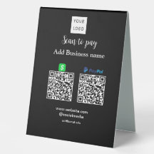 Paypal Cashapp Scan zur Zahlung von QR Name hinzuf