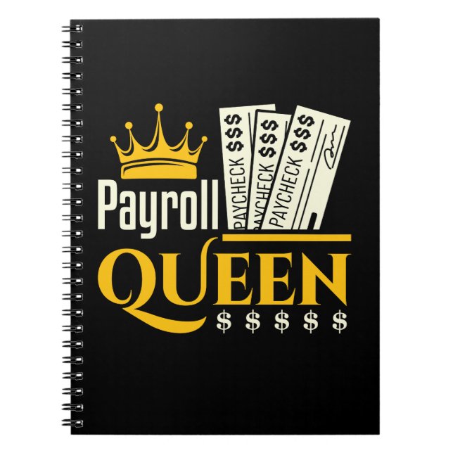 Payroll Queen Notizblock (Vorderseite)