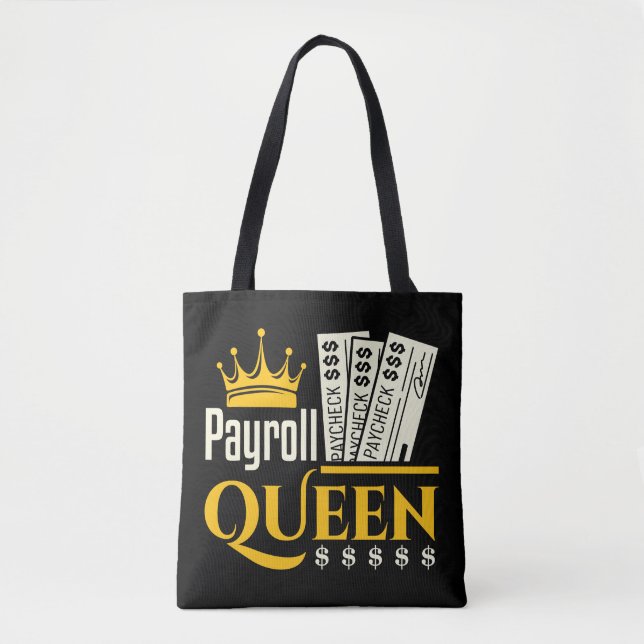 Payroll Queen Tasche (Vorderseite)