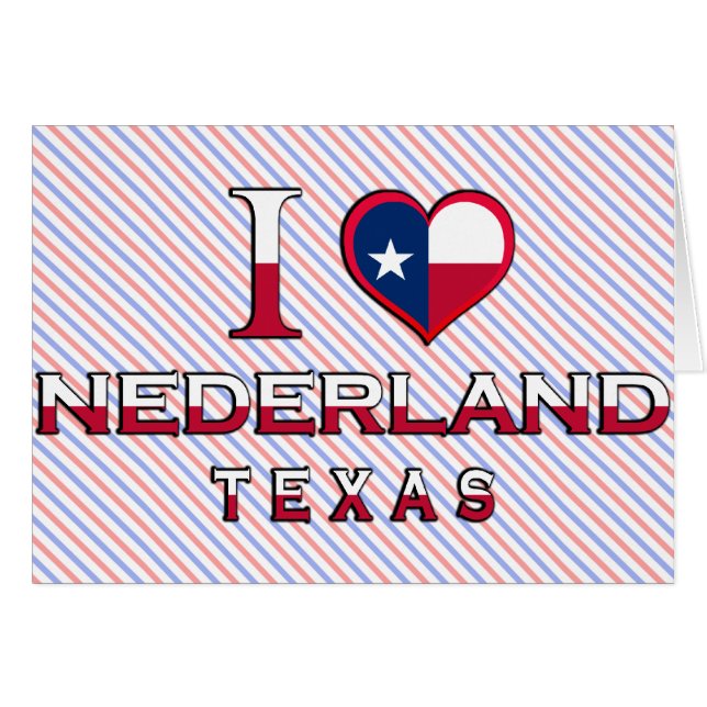Pays-Bas, Texas (Devant horizontal)