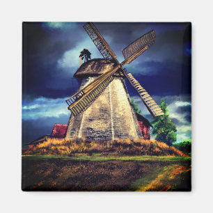 Pays-Bas Windmill Magnet