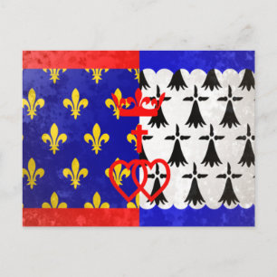 Pays de la Loire Postkarte