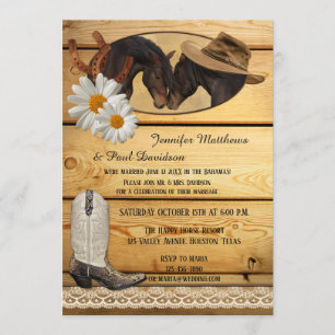 Pays Elope ou Post Mariage Party Invitation