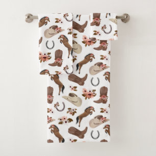 Pays et floral blanc