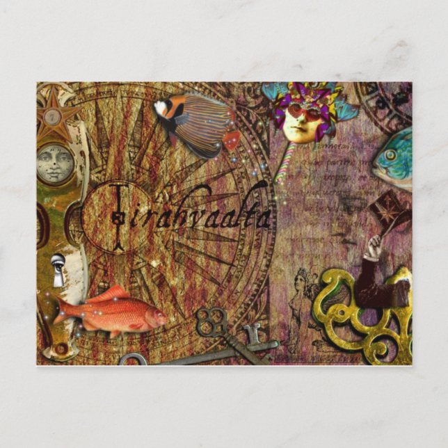 Pays inconnu - Carte postale Tirahvaalta (Devant)