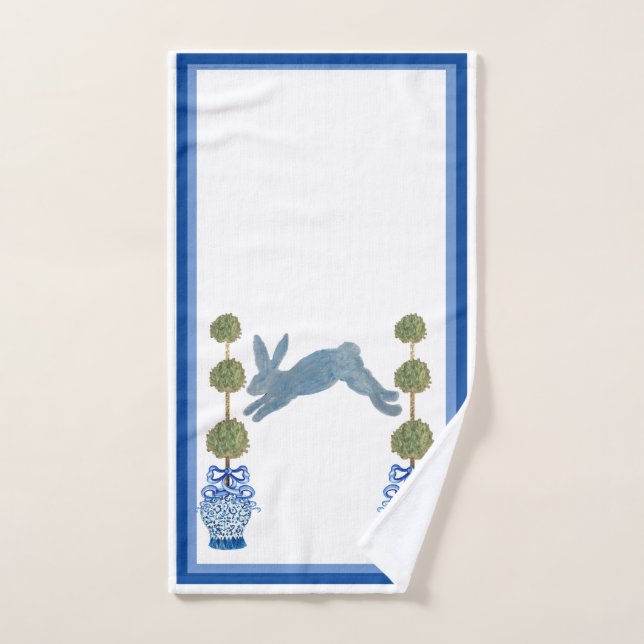Pays opiacé Lapin Français Lapin (Serviette à main)