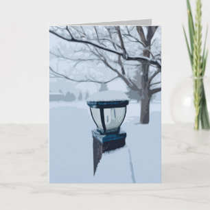 Pays paysage hiver neige scène avec poteau