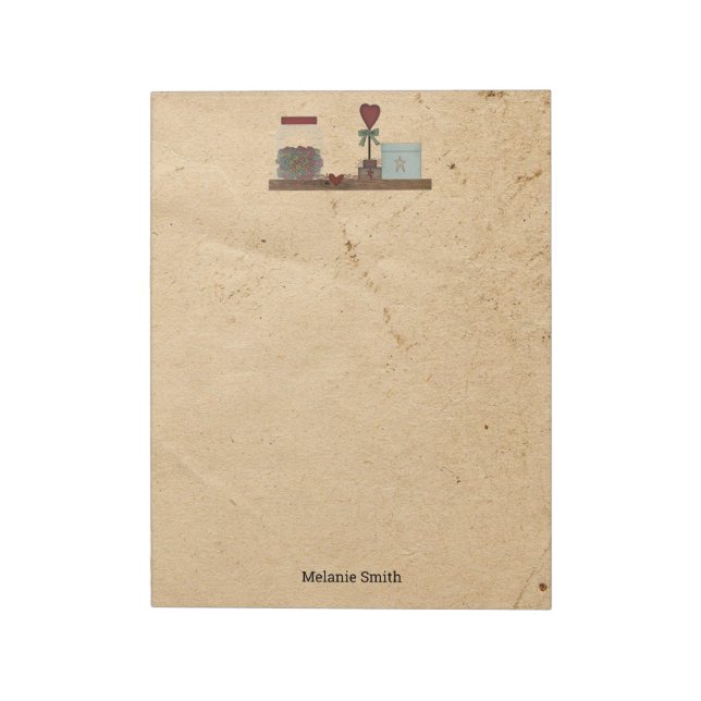 Pays Primitifs Grand Bloc-notes (Tourné)