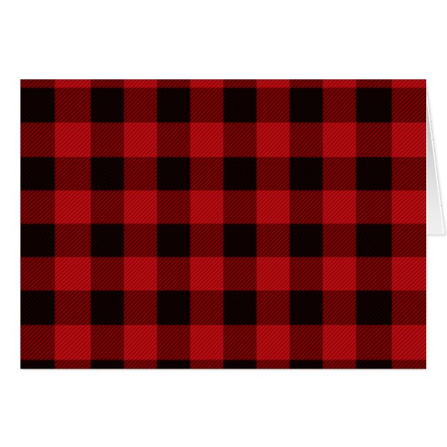 Pays rouge et noir plaid (Devant horizontal)