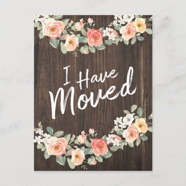 Pays rustique j'ai déplacé la carte postale (Devant)