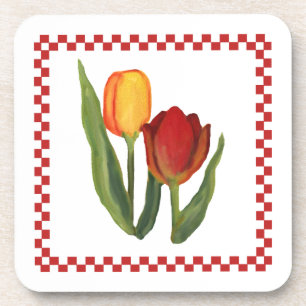 Pays Tulipes Dessous de verre de liège