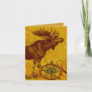 Pays vintage Merci de l'orignal