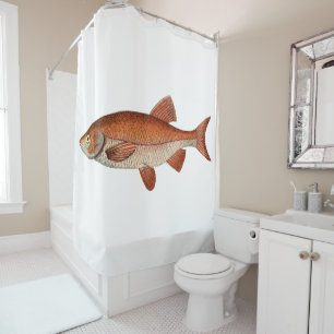 Pays Vivre Pêche Douche Rideau