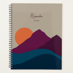 Paysage Abstrait Automne Montagne d'automne