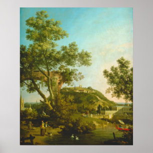 Paysage anglais - Affiche d'art fin Canaletto