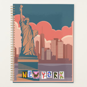 Paysage artistique de New York Personnalisé