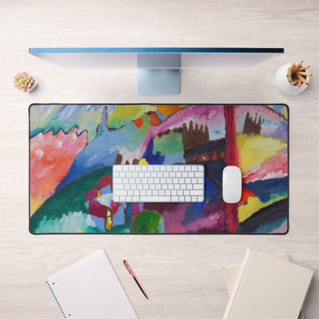 Paysage avec rein d'usine, Wassily Kandinsky (Bureau 1)