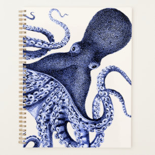 Paysage Bleu Octopus