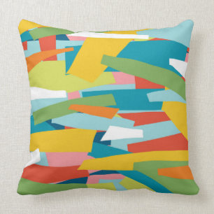 Paysage cassé - coussin