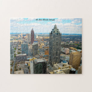 Paysage d'Atlanta Géorgie. Puzzle