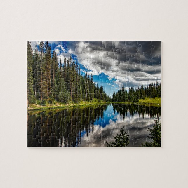PAYSAGE DE COLORADO BEAUTIFUL 8X10 JIGSAW PUZZLE (Horizontal)