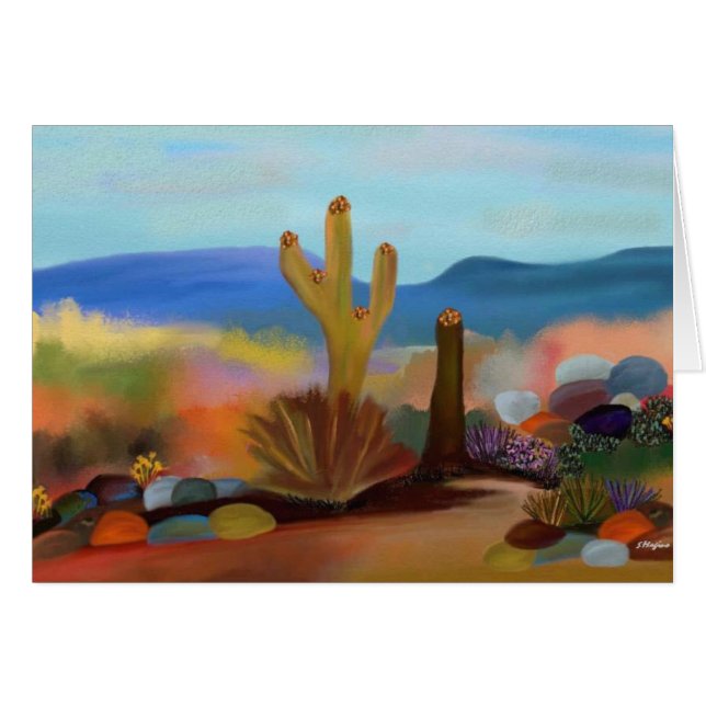 Paysage de désert (Devant Horizontal)