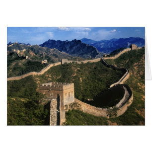 Paysage de la Grande Muraille, Jinshanling, Chine