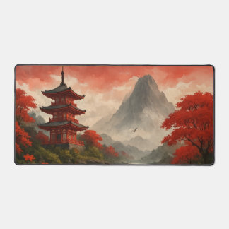 Paysage de la pagode japonaise