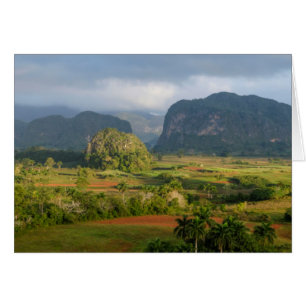 Paysage de la vallée panoramique, Cuba