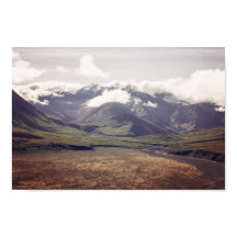 Paysage de l'Alaska - Sombre | Poster