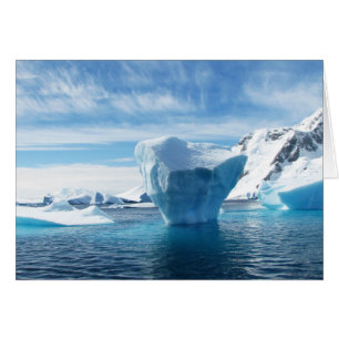 Paysage de nature de l'Antarctique d'iceberg