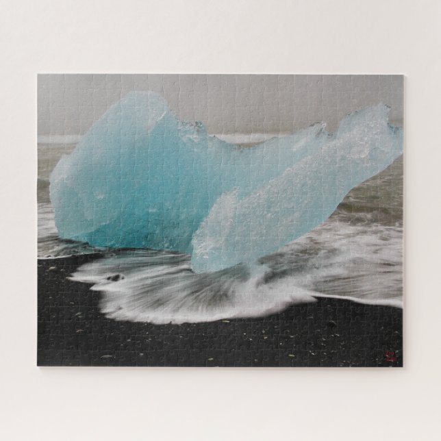 Paysage de puzzle de l'Islande - iceberg (Horizontal)