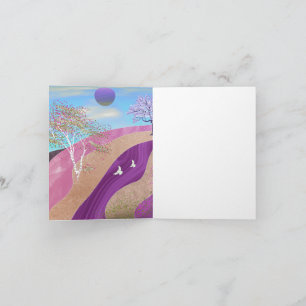 Paysage des fleurs du printemps