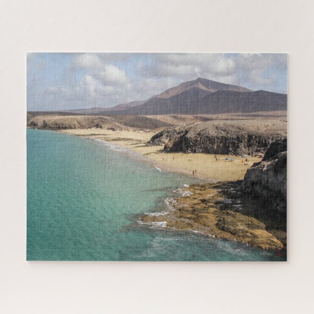 Paysage des puzzle de Lanzarote - Papagayo (Horizontal)