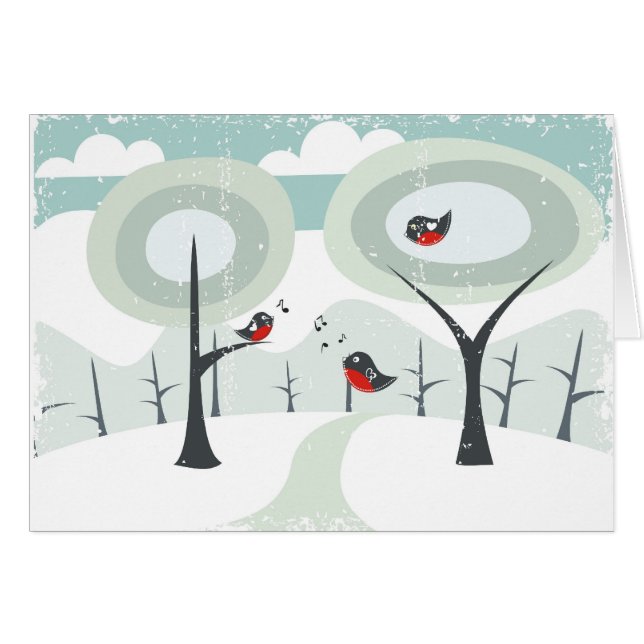 paysage d'hiver (Devant horizontal)