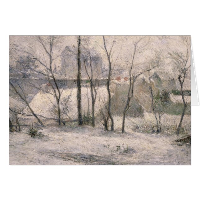 Paysage d'hiver, 1879 (Devant horizontal)