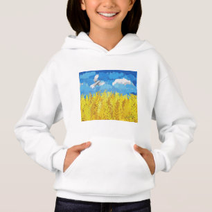 Paysage du drapeau ukrainien