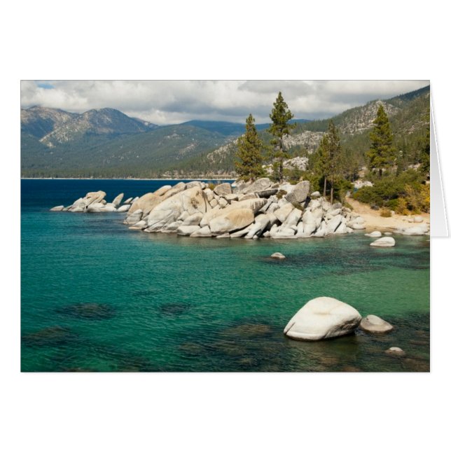 Paysage du lac Tahoe (Devant horizontal)