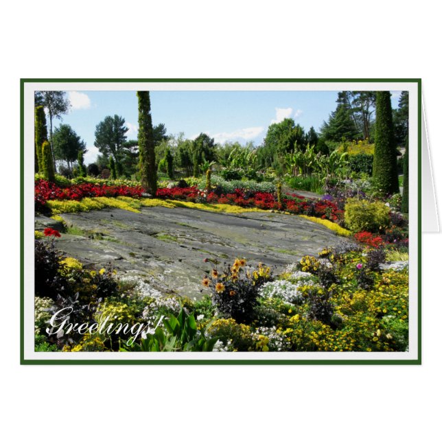Paysage du parc Photo Cadres personnalisables (Devant horizontal)