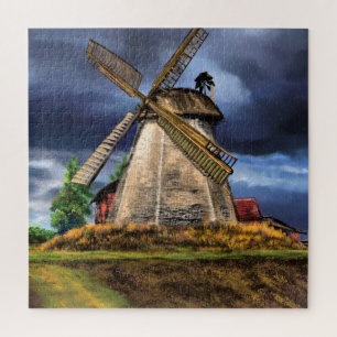 Paysage et météo dans le Puzzle de Pays-Bas