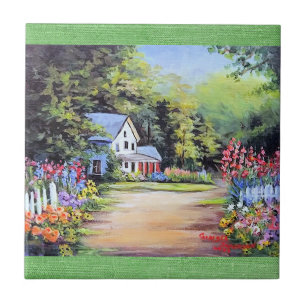 Paysage Floral Carreaux décoratifs